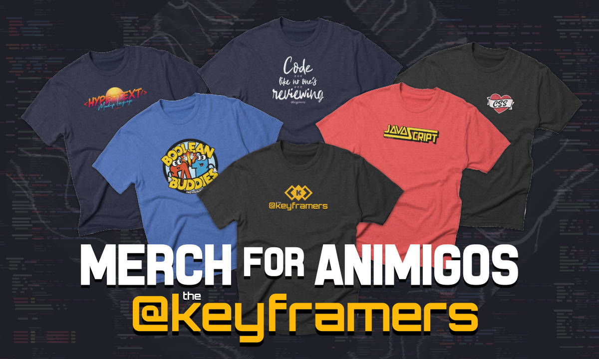 Keyframers Merch now available!